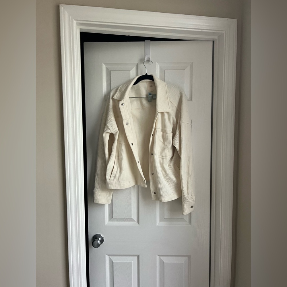 Thread & Supply Cream Utility Jacket
